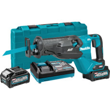 Акумулаторен саблен трион , XGT, 40 V, 4 Ah, 255 мм, с 2 батерии, зарядно и куфар, Makita JR002GM201